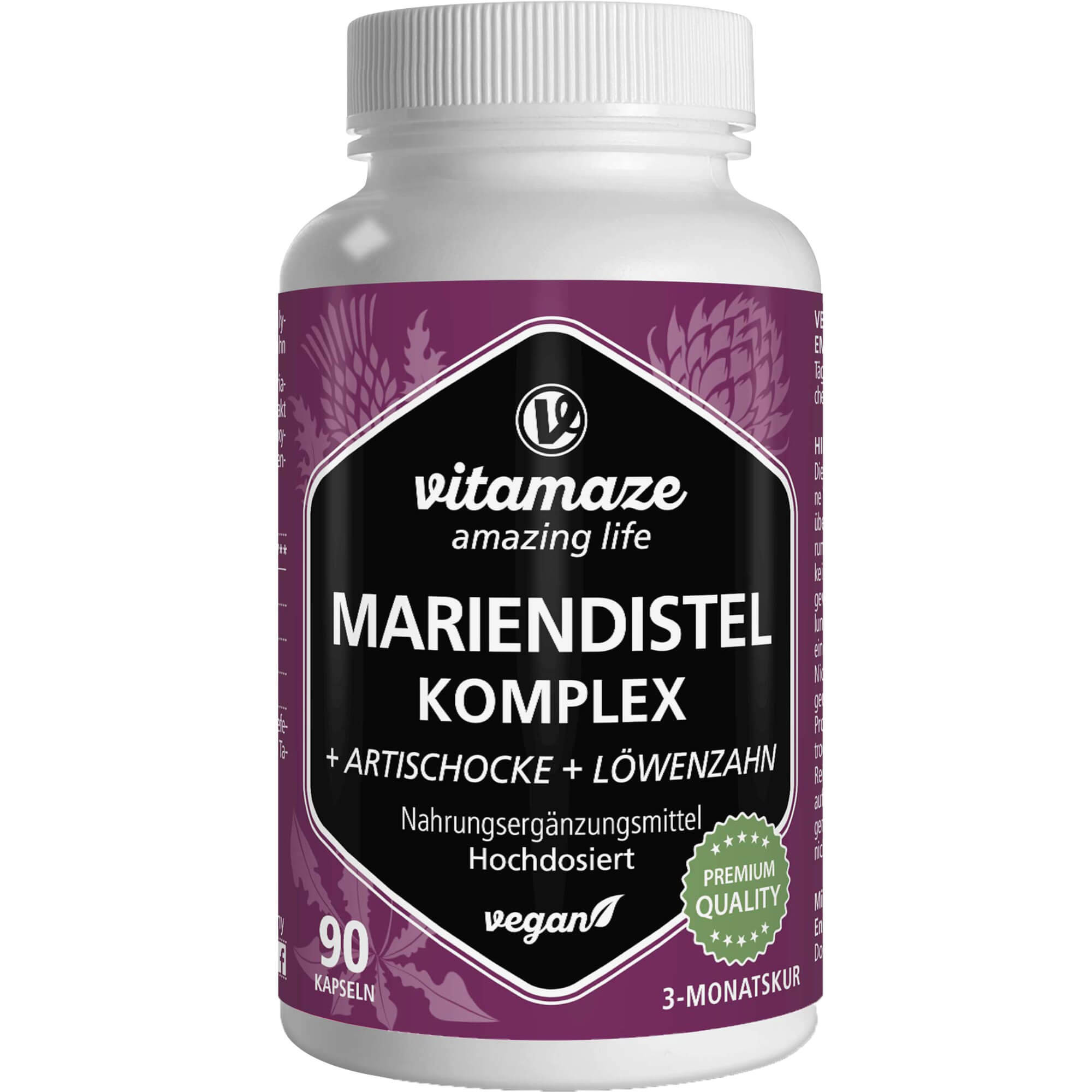 Mariendistel Komplex Artischocke + Löwenzahn Vegan null