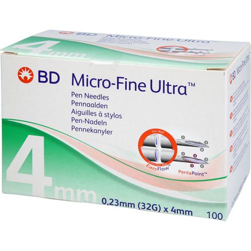 Bd Micro-Fine Ultra Pen-Nadeln 0.23x4 Mm 32 G 100 St adequapharm bei onfy.de kaufen 19372141