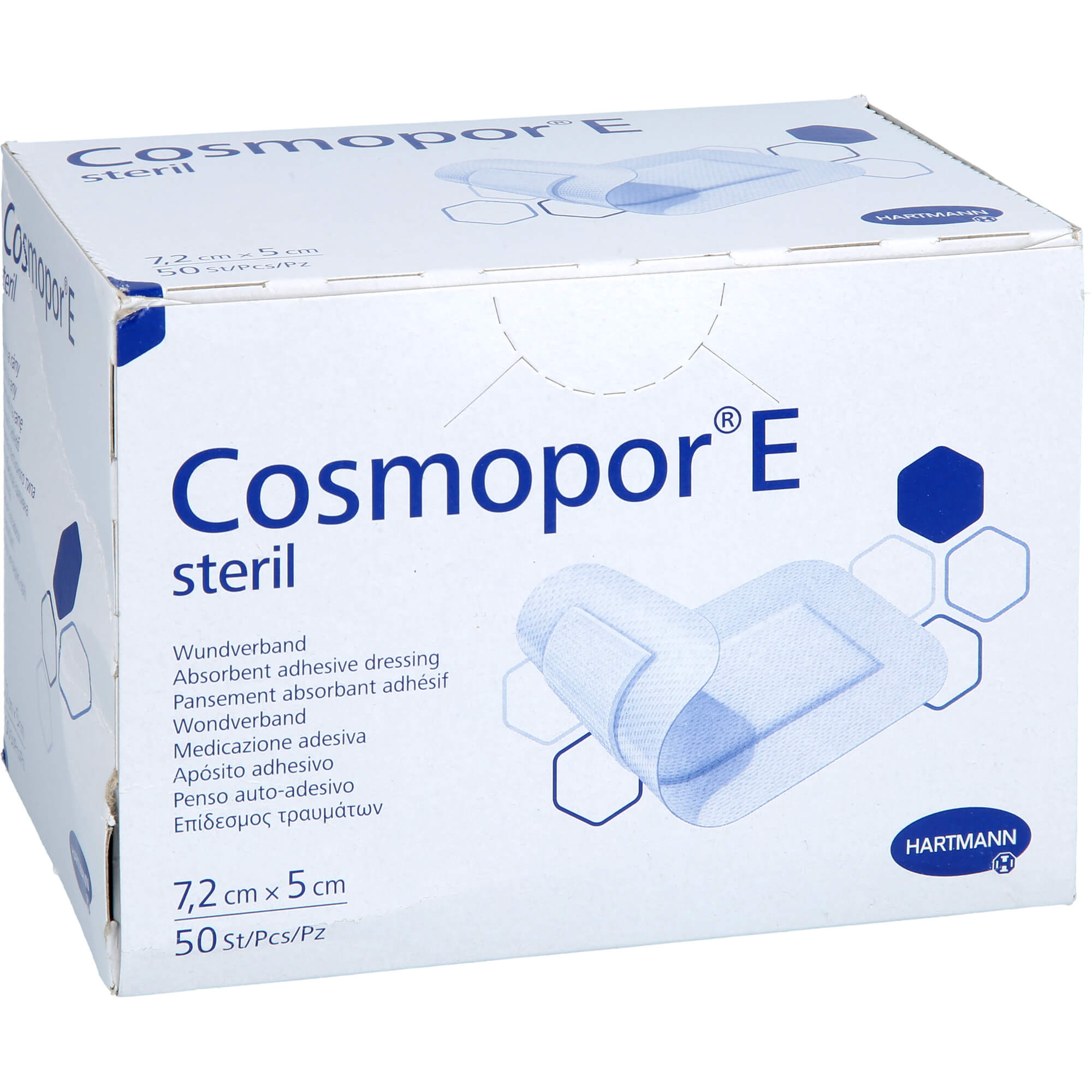 Cosmopor E Steril Wundverband 5x7.2 cm 50 St kohlpharma bei onfy.de kaufen 19145008