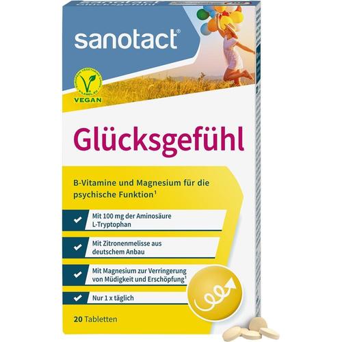 Sanotact Glücksgefühl Tabletten 20 St sanotact bei onfy.de kaufen 18841467