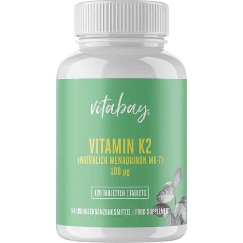Vitamin K2 100 Mcg Mk-7 Vegan 120 St Vitabay CV bei onfy.de kaufen 18237518