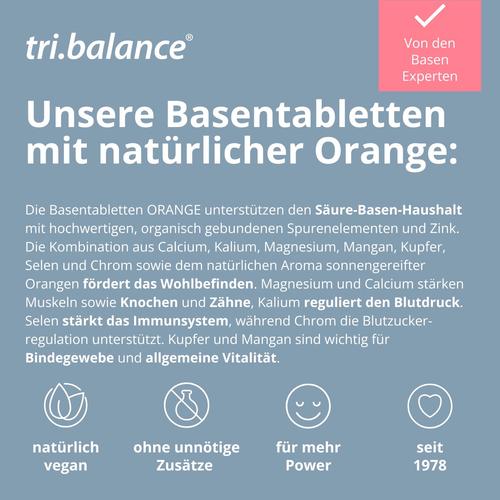 Tri.balance Basentabletten Orange 225 St tri.balance base products bei onfy.de kaufen 17161173