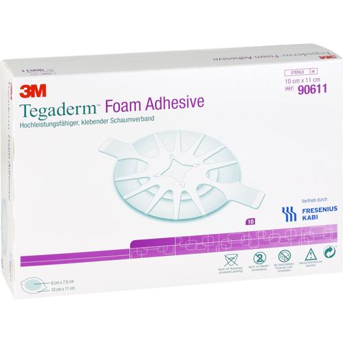 Tegaderm Foam mit Kleberand. 10 cm x 11 cm Oval 10 St Solventum Germany bei onfy.de kaufen 16394739