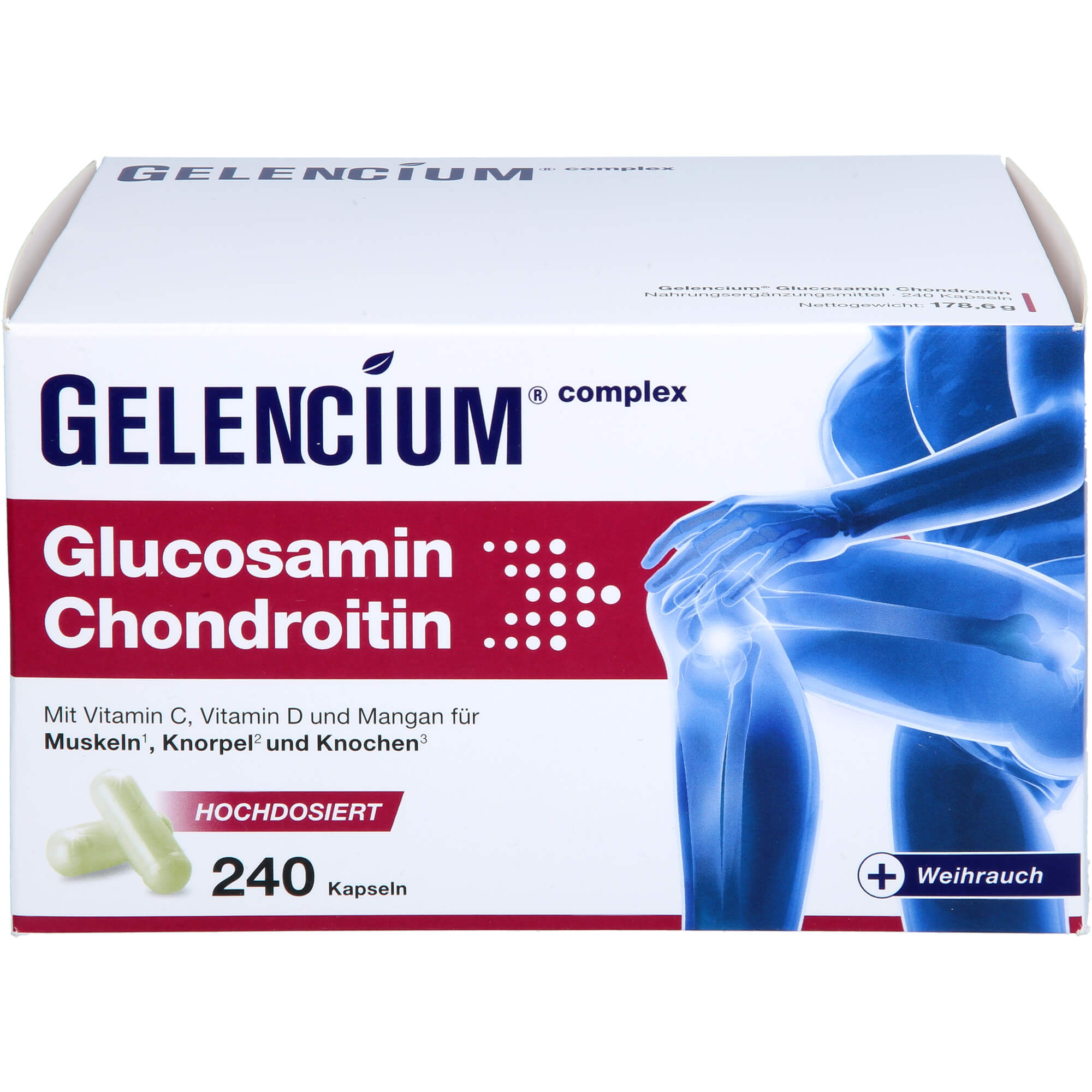 Gelencium Glucosamin Chondroitin Hochdos. Vit C null