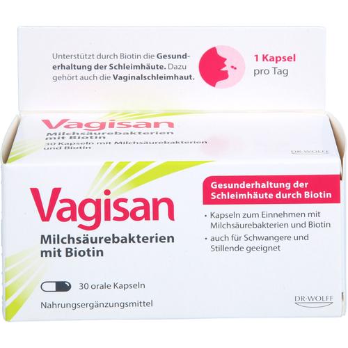 Vagisan Milchsäurebakterien mit Biotin 30 St Dr. August Wolff GmbH & Co.KG Arzneimittel bei onfy.de kaufen 19335708