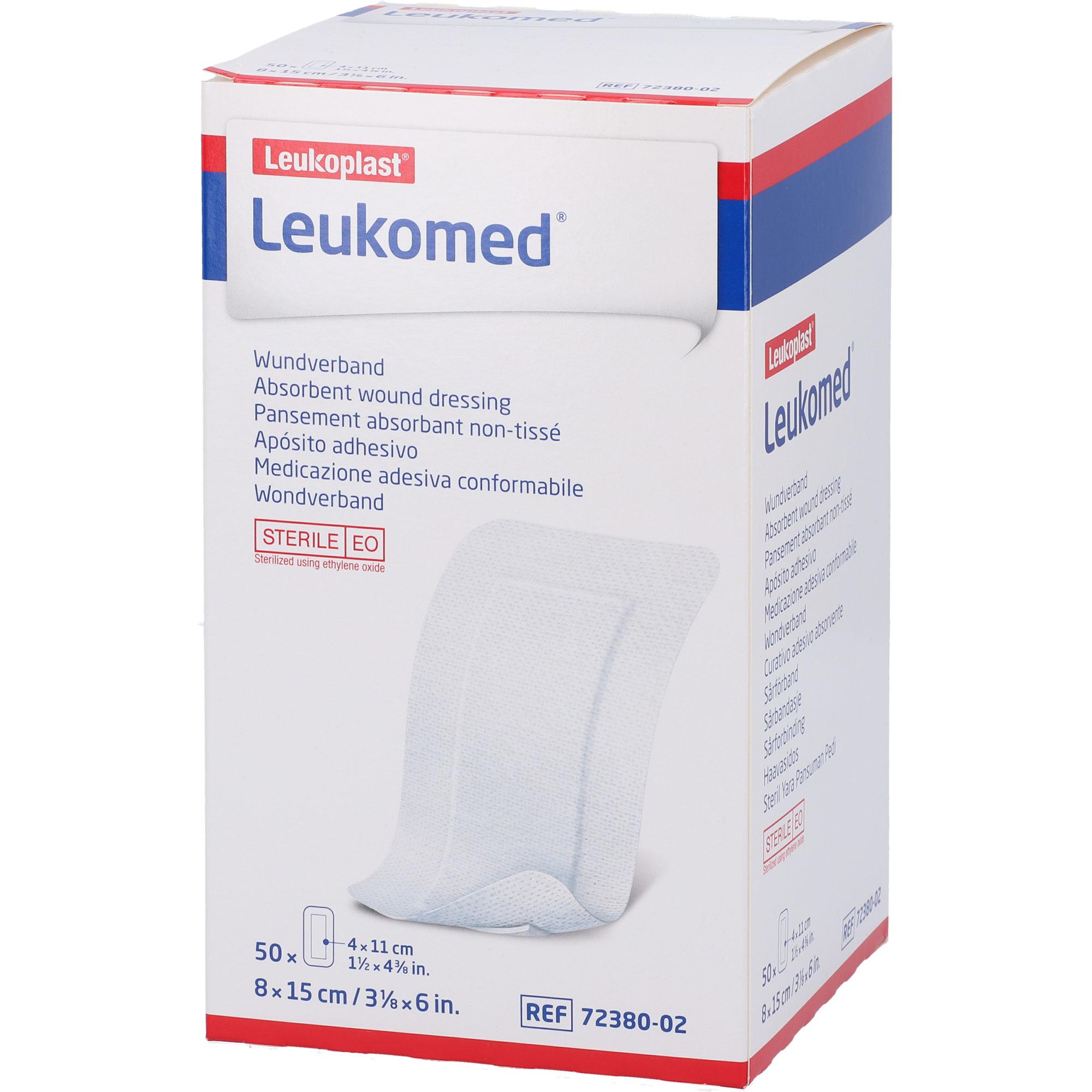 Leukomed Sterile Pflaster 8x15 cm 50 St kohlpharma bei onfy.de kaufen 19134677