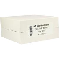 Glasröhrchen für Taschenapotheken null