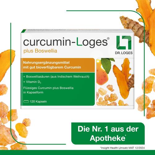 Curcumin-Loges Plus Boswellia 120 St Dr. Loges bei onfy.de kaufen 14037248