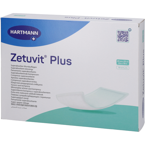 Zetuvit Plus Extrastarke Saugkompr.steril 20x25 cm 10 St Param bei onfy.de kaufen 20025686