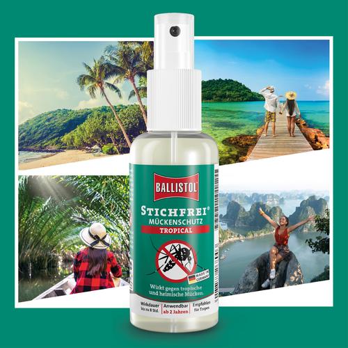 Stichfrei Tropical Pumpspray Mückenschutz 100 ml Hager Pharma bei onfy.de kaufen 19685880