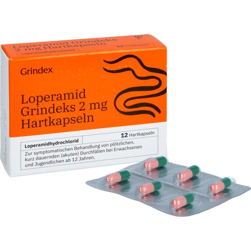 Loperamid Grindeks 2 mg Hartkapseln 12 St Grindeks Kalceks Deutschland bei onfy.de kaufen 19300242