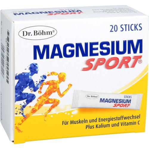 Dr. Böhm Magnesium Sport Sticks 20x1.5 g Apomedica Pharmazeutische Produkte bei onfy.de kaufen 19373241