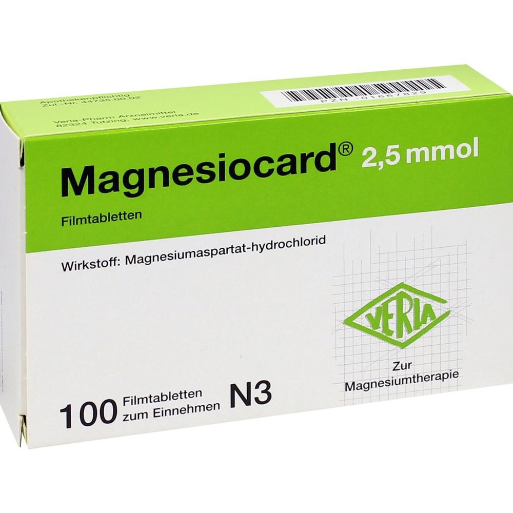 Magnesiocard 2.5Mmol null