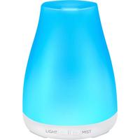 Aroma Diffuser für Ätherische Öle Led Weiß 150 ml null