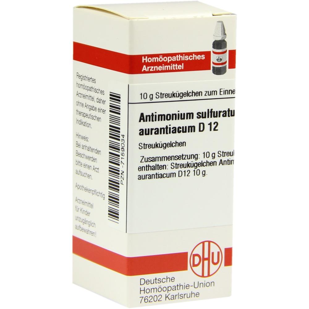 Antimonium Sulf Aurant D12 null