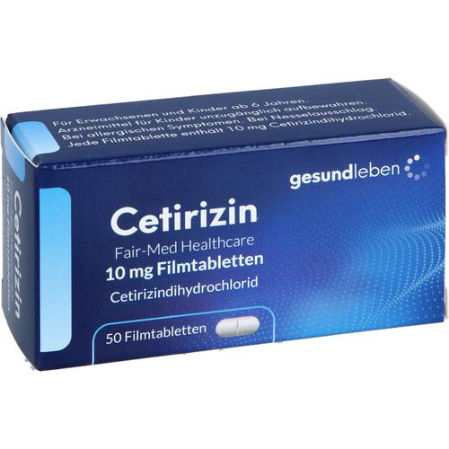 Cetirizin Fair-Med Healthcare 10 mg Filmtabl. 50 St Alliance Healthcare Deutschland bei onfy.de kaufen 19407997