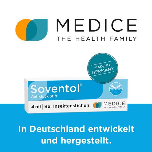 Soventol Anti-Juck Stift bei Insektenstichen 4 ml MEDICE Arzneimittel Pütter bei onfy.de kaufen 14287904