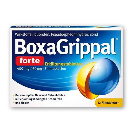 Boxagrippal Forte Erkältungstab. 400 mg/60 mg Fta.