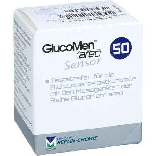 Glucomen Areo Sensor Teststreifen 50 St Docpharm bei onfy.de kaufen 17152978
