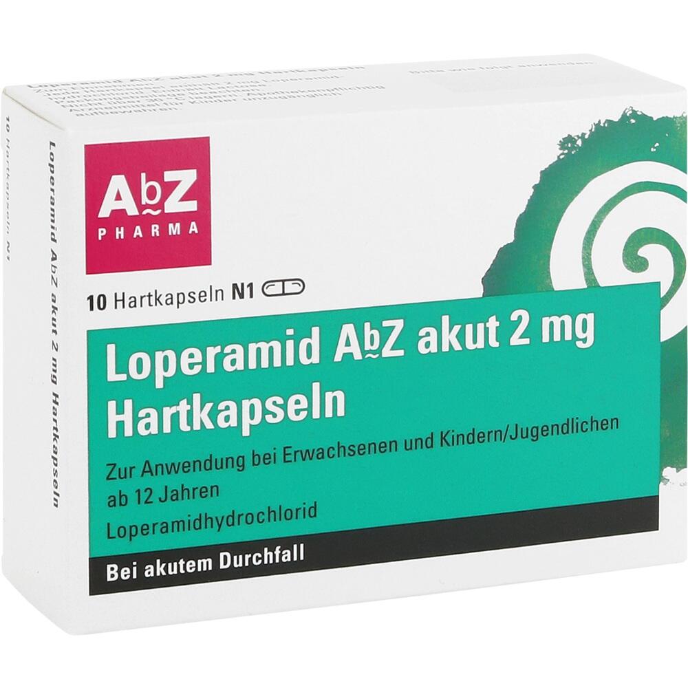 Loperamid Abz Akut 2 mg Hartkapseln null