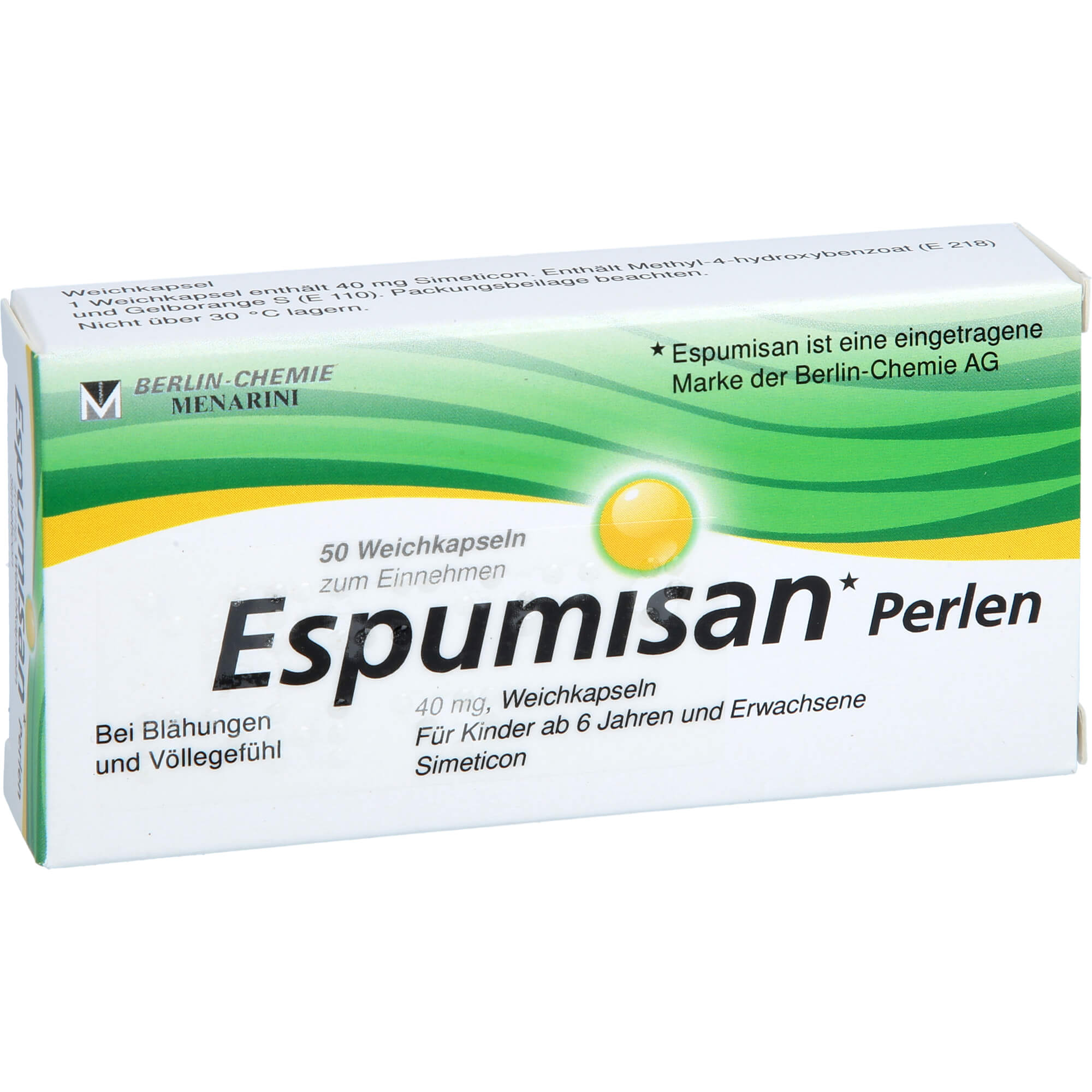 Espumisan Perlen 40mg Weichkapseln 50 St kohlpharma bei onfy.de kaufen 18739823
