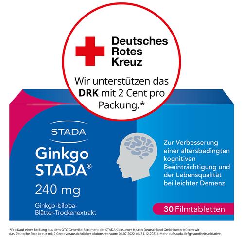 Ginkgo Stada 240mg Fta 30 St STADA Consumer Health Deutschland bei onfy.de kaufen 11538926