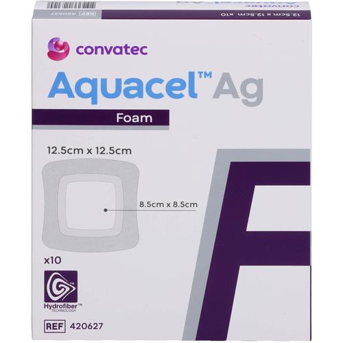 Aquacel Ag Foam Adhäsiv 12.5x12.5 cm Verband 10 St kohlpharma bei onfy.de kaufen 18336491
