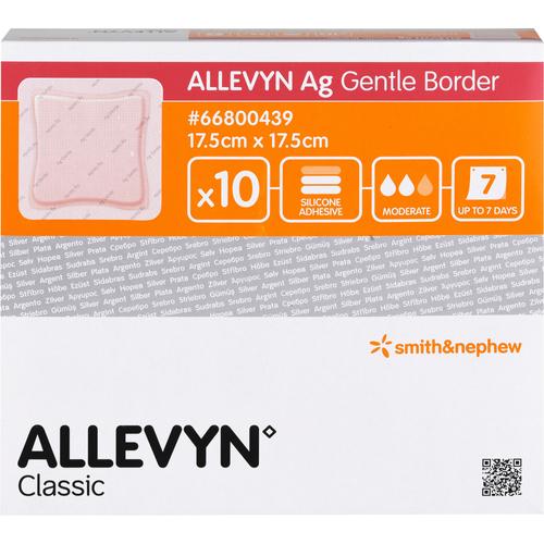 Allevyn Ag Gentle Border 17.5x17.5 cm Wundverband 10 St ACA Müller/ADAG Pharma bei onfy.de kaufen 17282445