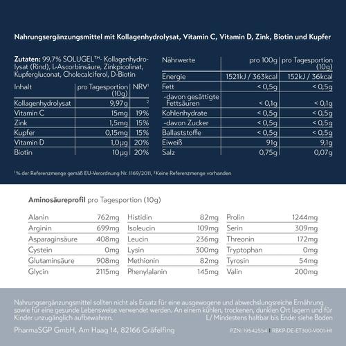 Rubaxx Kollagen Pulver 300 g PharmaSGP bei onfy.de kaufen 19542554