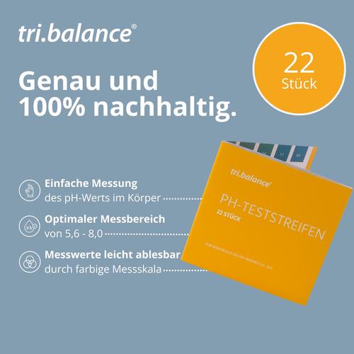 Tri.balance Ph-Teststreifen Pocket 22 St tri.balance base products bei onfy.de kaufen 11100101