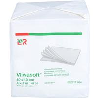 Vliwasoft Vlieskompressen Unsteril 10x10 cm 4L. null