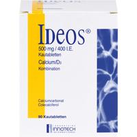 Ideos 500 mg/400 I.e. Kautabletten null