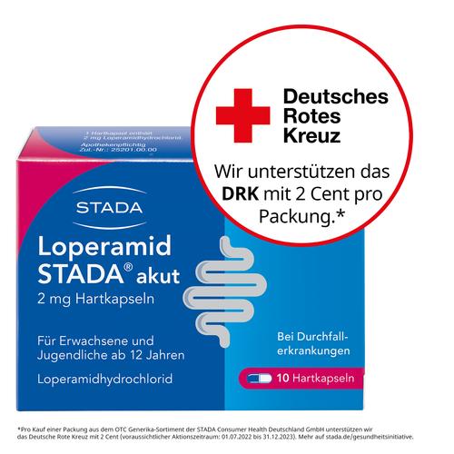 Loperamid Stada Akut 2mg Hartkapseln 10 St STADA Consumer Health Deutschland bei onfy.de kaufen 08999960