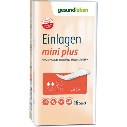 Gesund Leben Einlagen Mini Plus 6x20 St Alliance Healthcare Deutschland bei onfy.de kaufen 13343032