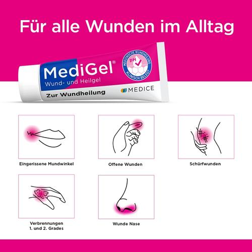 MediGel Wund- und Heilgel bei Wunden 20 g MEDICE Arzneimittel Pütter bei onfy.de kaufen 18495551
