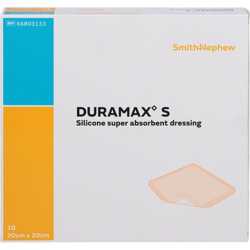 Duramax S 20x20 cm Superabsorber Silikonverband 10 St CC Pharma bei onfy.de kaufen 19151115
