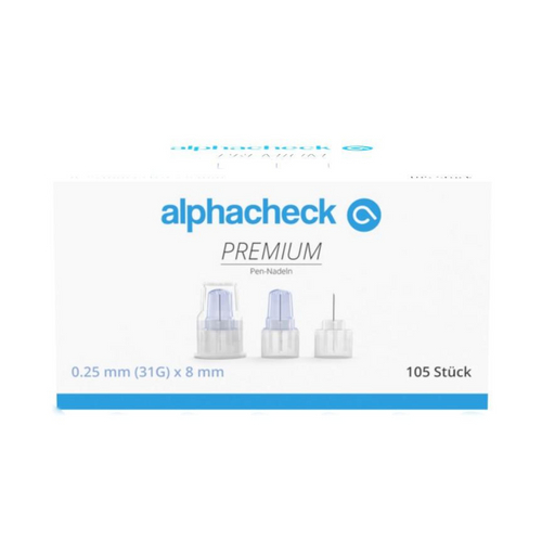 Alphacheck Premium Pen-Nadeln 31G X 8 Mm 105 St Berger Med bei onfy.de kaufen 16875309