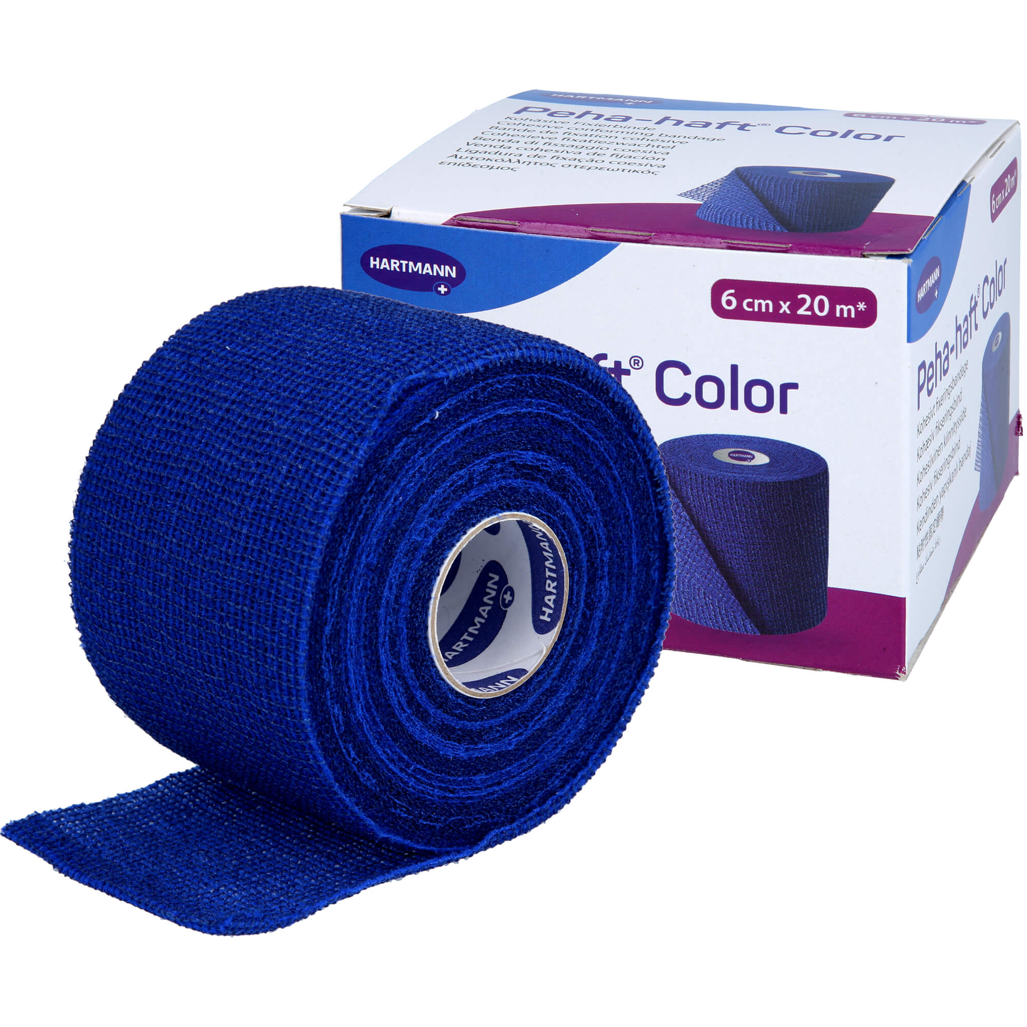 Peha-Haft Color Fixierbinde Latexf.6 cmx20 M Blau 1 St Avitamed bei onfy.de kaufen 19397187