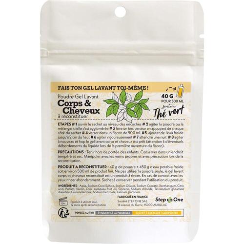 2 In 1 Shampoo & Duschgel Pulver Grün Tee Stepone 40 g DON DANDREA DEUTSCHLAND bei onfy.de kaufen 18130619