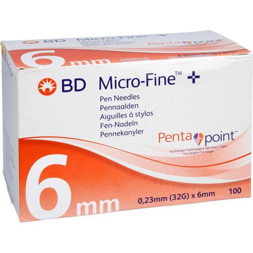 Bd Micro-Fine+ Pen-Nadeln 0.23x6 Mm 32 G 100 St Medi-Spezial bei onfy.de kaufen 19226907
