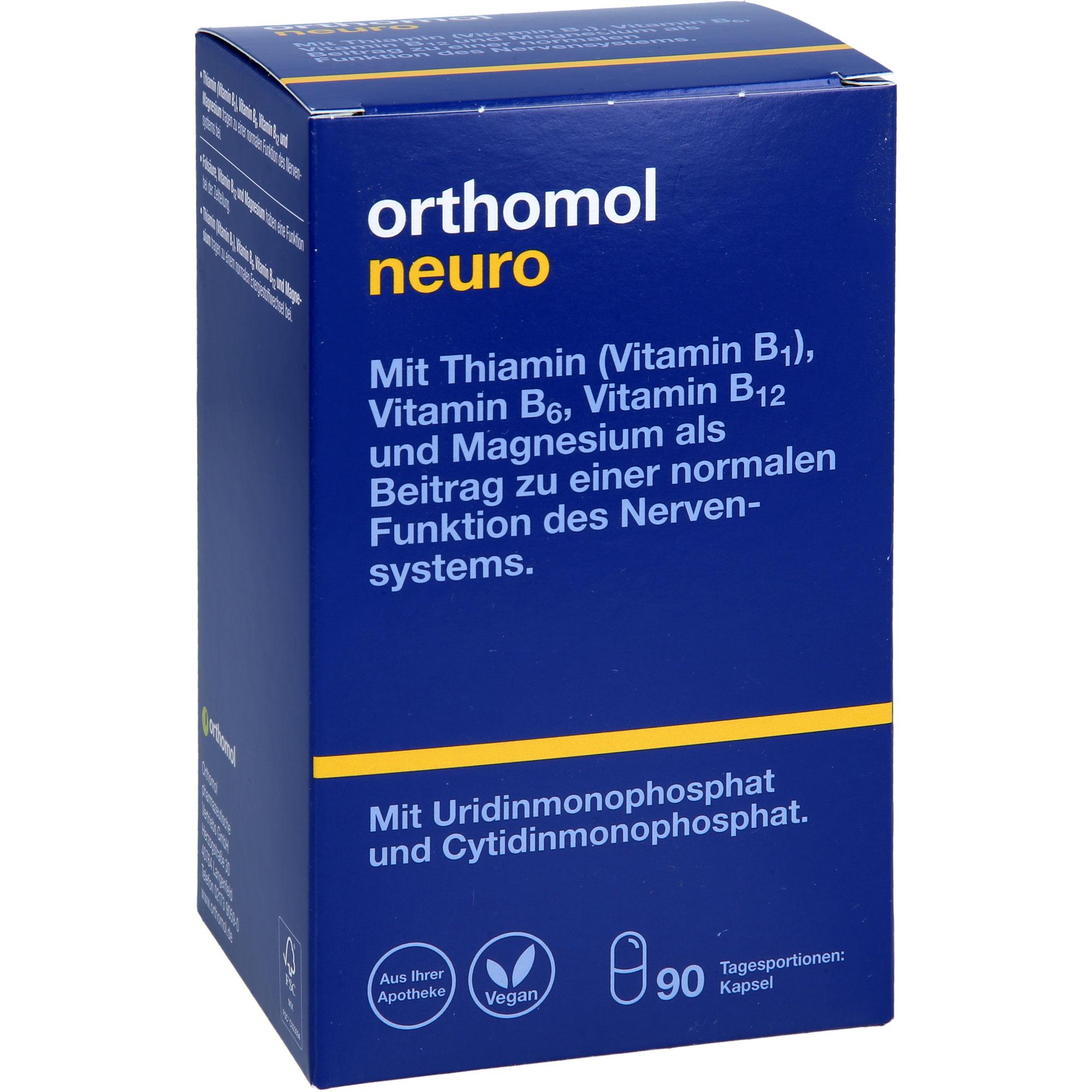 Orthomol Neuro 90 St Orthomol pharmazeutische bei onfy.de kaufen 19440931