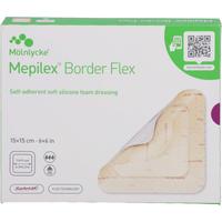 Mepilex Border Flex Schaumverb.haftend 15x15 cm null