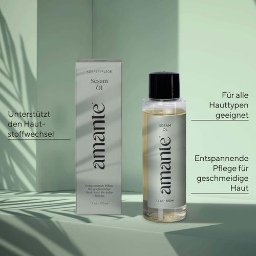 Sesamöl 100 % Rein - Hautpflegeöl Amante 100 ml HENRY LAMOTTE OILS GMB bei onfy.de kaufen 14165070