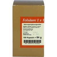 Folsäure 1 x 1 pro Tag null
