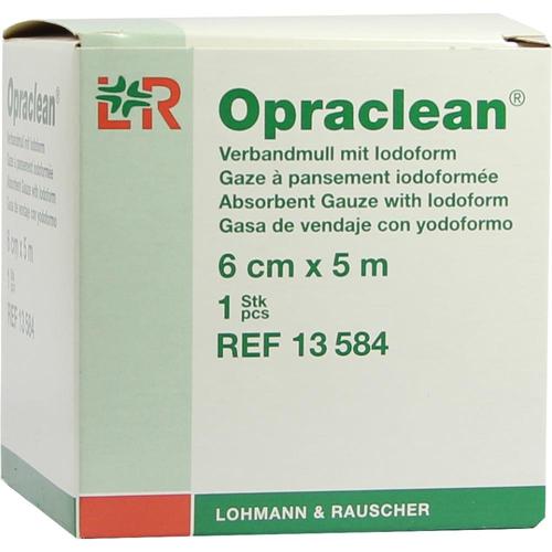 Opraclean Verbandmull mit Jodoform 6cmx5M 1 St Lohmann & Rauscher bei onfy.de kaufen 04436711
