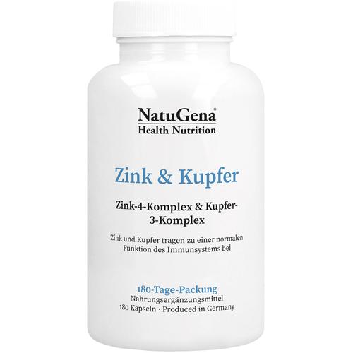 Zink & Kupfer Komplex + Gepuffertes Vitamin C 180 St NatuGena bei onfy.de kaufen 19690088