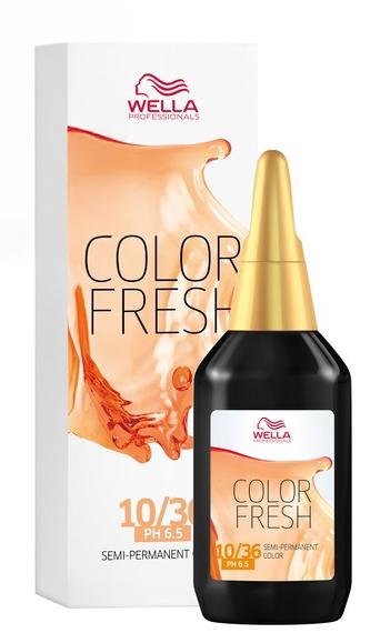 Wella Professionals Color Fresh Liquid Haarfarbe 75 ml / 10/36 Hell-lichtblond Gold-violett L’Oréal International bei onfy.de kaufen 8005610584478