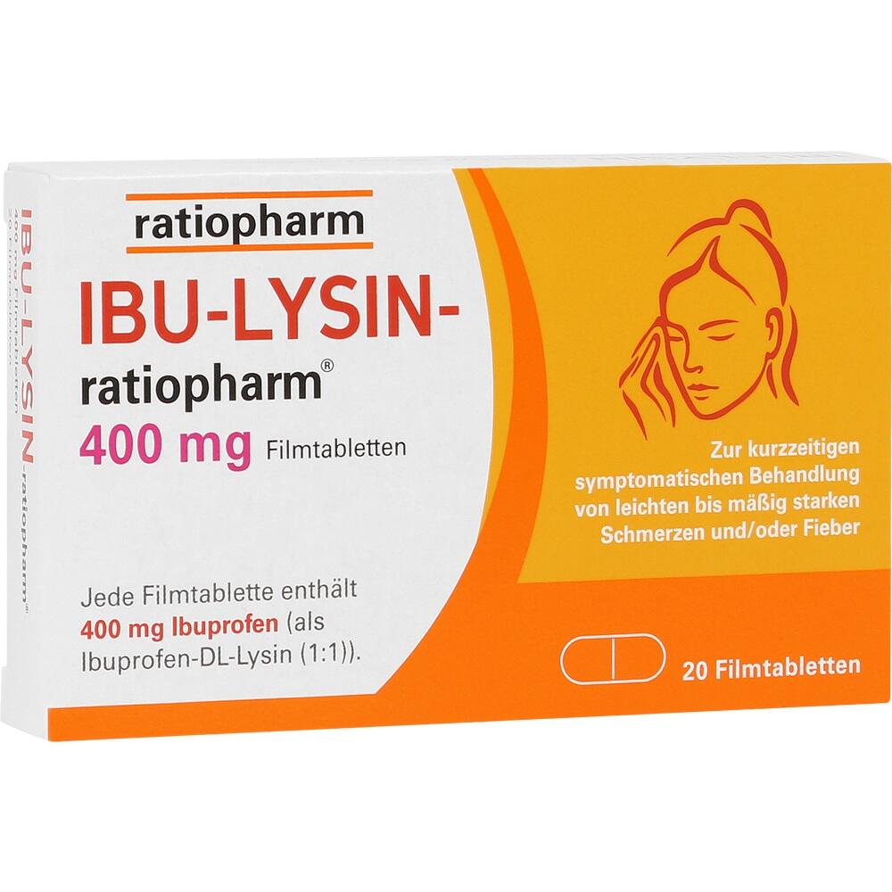 Ibu-Lysin-Ratiopharm 400 mg Filmtabletten null