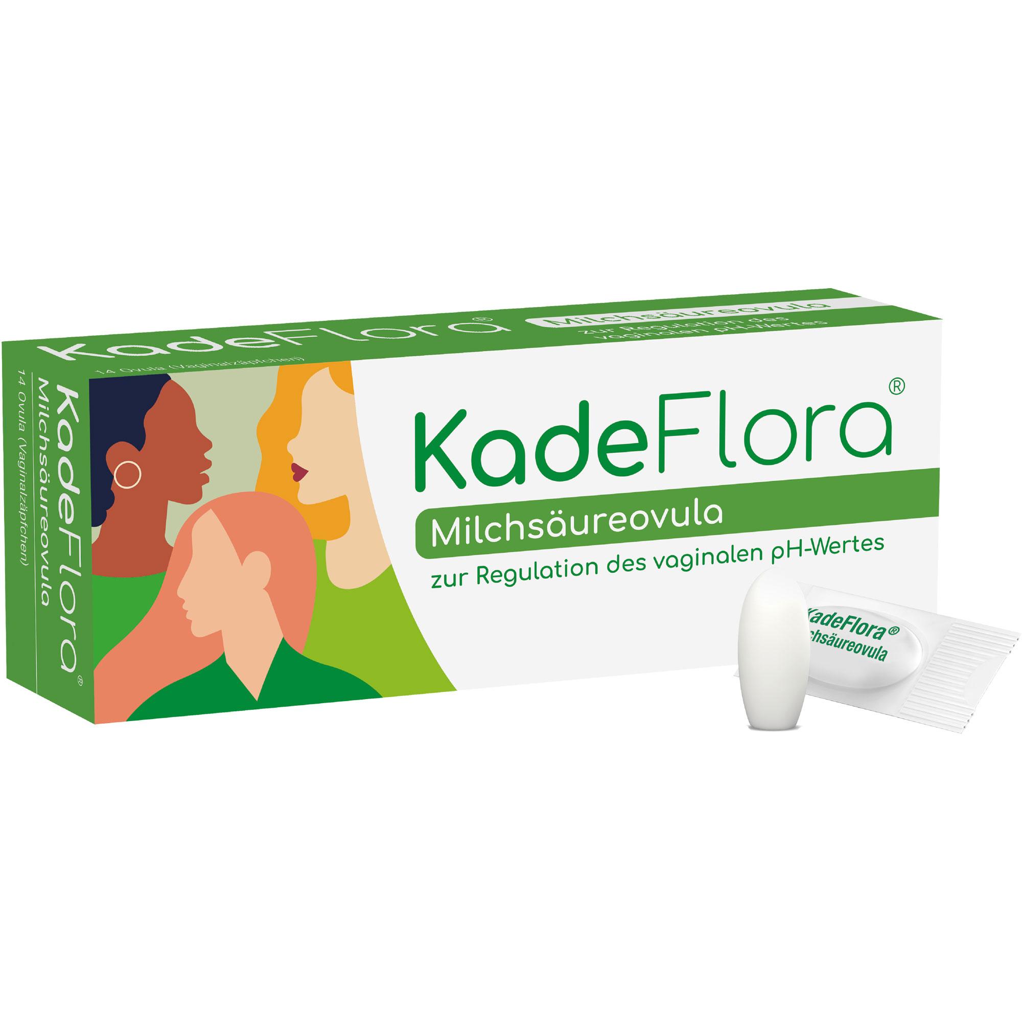 Kadeflora Milchsäureovula 14 St DR. KADE Pharmazeutische Fabrik bei onfy.de kaufen 19398318