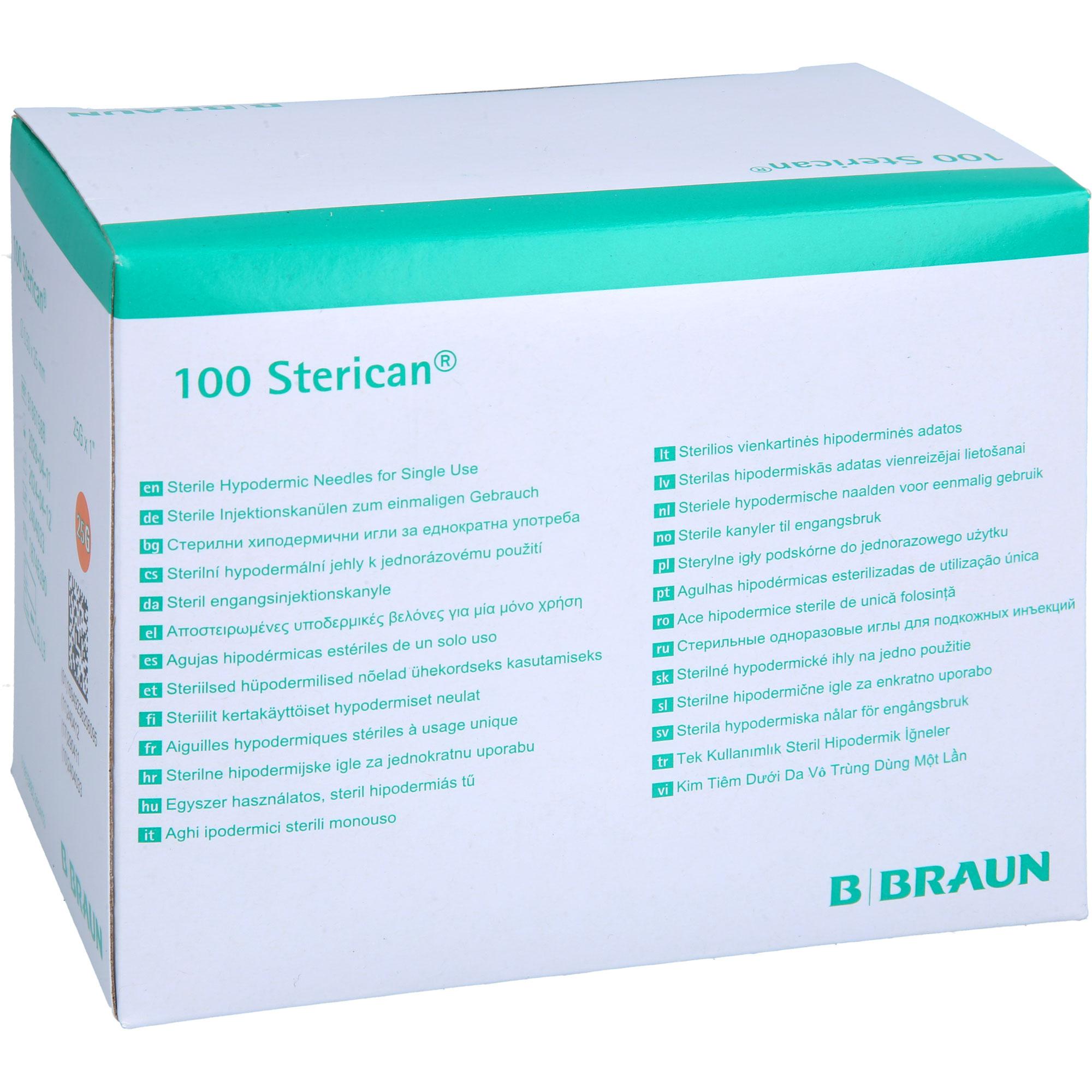 Sterican Einmalkanüle 25G 25 Mm 100 St B. Braun Melsungen bei onfy.de kaufen 18746390